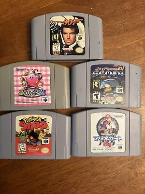 N64 Game Lot Authentic • $45
