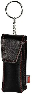 Premium Hama 90775 Fashion USB Stick Case With Keyring Black High Quality • £26.75