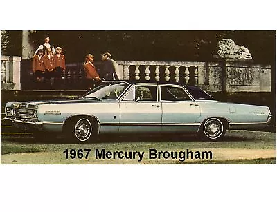 1967 Mercury Brougham Auto  Refrigerator / Tool Box Magnet • $8