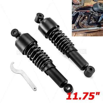 11.75  Rear Shocks For Harley Road King Electra Street Glide Tour Glide 1984-UP • $79.47