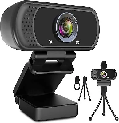 $49.42 • Buy 1080p HD USB PC Webcam With Microphone For Recording Calling Conferencing Gaming