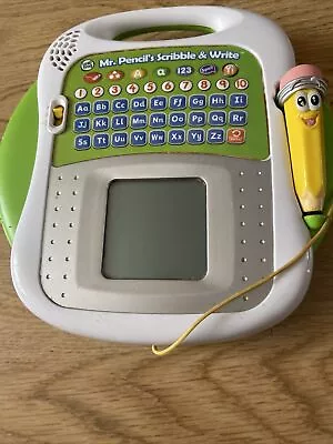 LeapFrog Mr.Pencil's Scribble And Write Educational Electronic Toy Kids Learning • £14