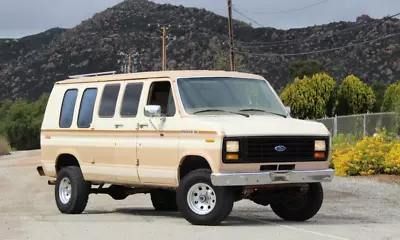 1984 Ford E-Series Van RARE COMBO 351 H.O. 5.8l 4x4 E150 • $6300