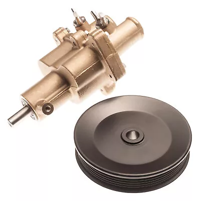 Raw Water Sea Pump For Mercruiser W/ Pulley 46-862914T10 46-8M0139995 5.0 - 6.2L • $249.95