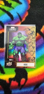 Hulk #34 Upper Deck Marvel Legends Gamestop Exclusive Wave 3 VF • $6