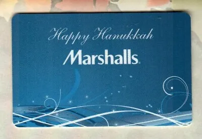 MARSHALLS Happy Hanukkah ( 2008 ) Gift Card ( $0 ) • $2.50