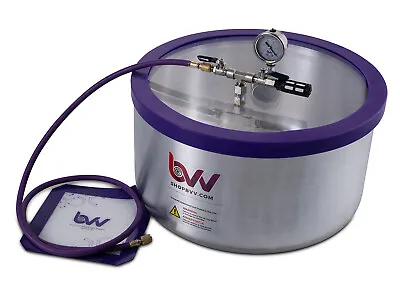 BVV Best Value Vacs 7 Gallon Aluminum Vacuum Chamber • $280