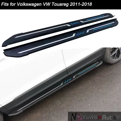 2Pcs Nerf Bar Side Step Running Board Fits For Volkswagen VW Touareg 2011-2018 • $309