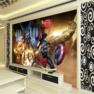 Fantasy Marvel Film Full Wall Mural Photo Wallpaper Printing 3D Decor Kid Home • $69.34