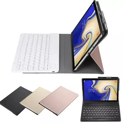 Wireless Bluetooth Keyboard Case For Samsung Galaxy Tab A 10.1 SM-T510 T515 2019 • £18.96