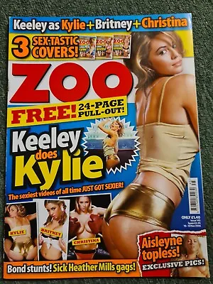 £75 • Buy Zoo Magazine 2006 Keeley Hazel Does Kylie Cover Excellent Condition Very Rare