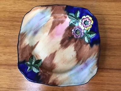 Vintage H & K Tunstall 'Gaiety' Art Deco Side-plate Hand-painted By R. Grocott • £8