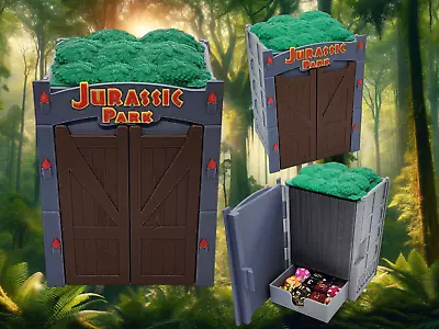 MTG Jurrassic Park Deck Box For EDH | Commander | Magic The Gathering | 100+ Car • $53.95