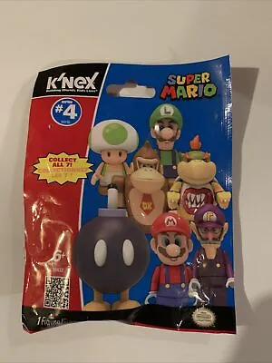 K'NEX Super Mario Series 4 Mystery Pack #38432 Sealed Brand New Nintendo 2014 • $10.99