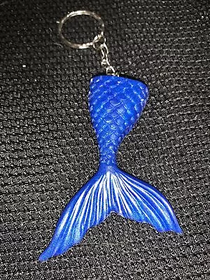 Resin Mermaid  Keychain Key Holder Solid/Multicolored • $10.99