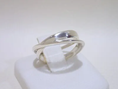 GEORG JENSEN Vivianna Torun #369 Sterling Silver Möbius Ring Size 4.5 • $180