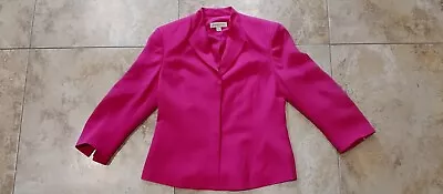 Amanda Smith Pink Silk Jacket Top • $15