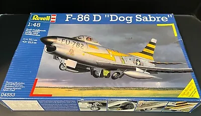 Revell 04553 F-86D  Dog Sabre  1:48 Factory Sealed • $27.50
