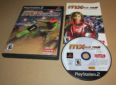 MX World Tour Featuring Jamie Little Playstation 2 PS2 Complete Fast Shipping • $2.95