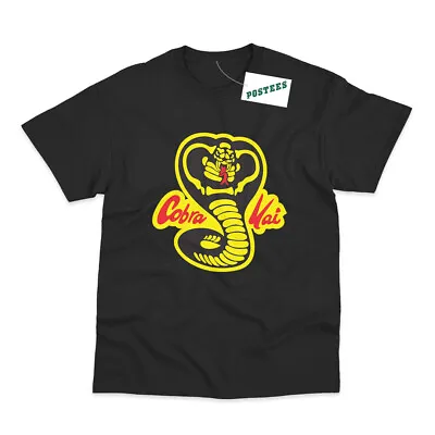 Cobra Kai DOJO Logo Karate Kid Inspired Martial Arts Kung Fu Printed T-Shirt • £9.95