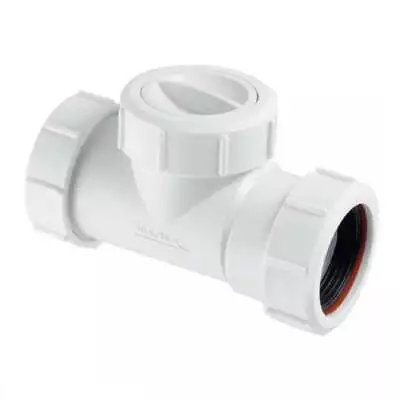 McAlpine 1 1/2  (40mm) Waste Pipe Non Return Valve Backflow Prevention T28M-NRV • £17.29