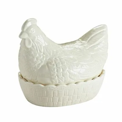 Mason Cash Large Hen Nest Egg Storage Holder Rack Cream • £23.27