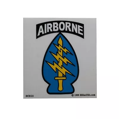 US Army Airborne Sticker Decal  - SF Patriotic Car Window S010 • $4.95