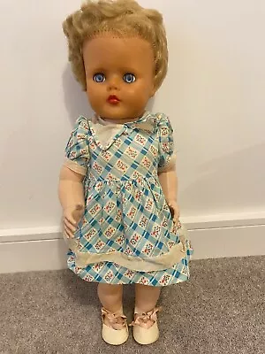 Original 1960s 60s Vintage Girl Doll Walking Talking • £5