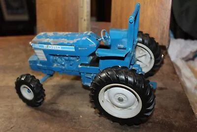Vintage 1/16 Scale Diecast ERTL Farm Tractor Ford 7710 Large 10  X 6-1/2  • $20