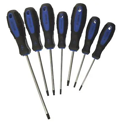 Tamperproof Torx Screwdriver Set Magnetic Star Set T10-T30 7 Pieces • £12.29