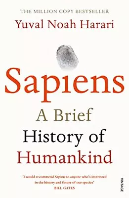 $22.41 • Buy Sapiens: A Brief History Of Humankind. Harari 9780099590088 Free Shipping**