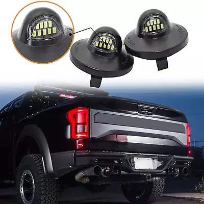 NEW For Ford F150 F350 LED License Plate Light Real Bumper Assembly Replacement • $9.89
