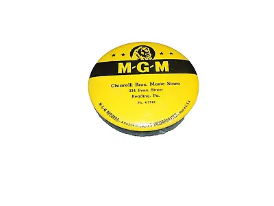 Victor Columbia Disc Phonograph Record Brush Mgm Chiarelli Bros. Music Store • $20