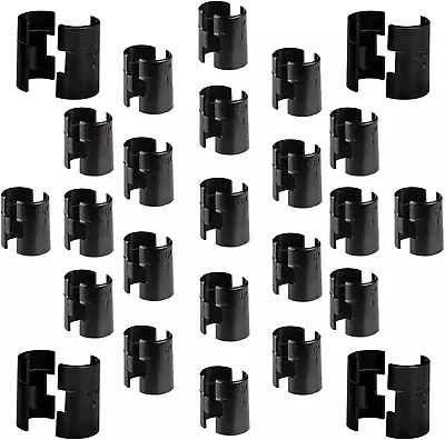 Wire Shelf Clips Wire Shelving Shelf Lock Clips 25 Pairs 50 Pieces For 3/4'' Po • $10.39