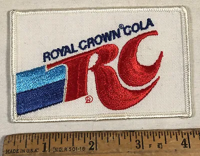 Vintage RC Cola Logo Patch Royal Crown Soda Pop Iron On • $6.25