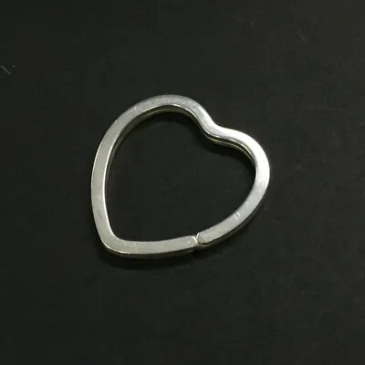£0.81 • Buy Tiffany&Co. Silver 925 Heart Key Ring Charm /1K4226