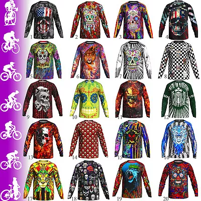 Motorcycle Jersey Motocross Cycling MTB Biking Shirt MX Off-Road Race ATV Trail • $19.95