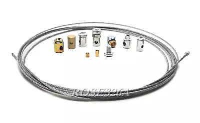 $9.99 • Buy Universal Throttle & Choke Cable Repair Kit For Kawasaki Motorcycle Quad Bike