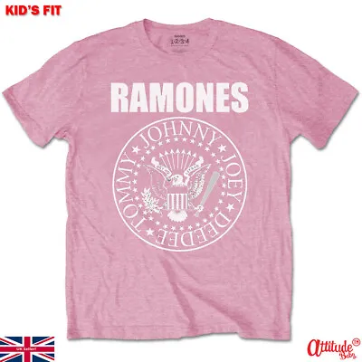 £13.95 • Buy Ramones Kids T Shirts-Toddler Sizes Rock Tees-Official Licensed-3 Yrs To 14 Yrs