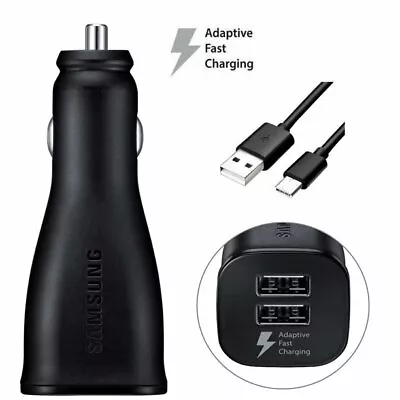 Original Samsung Galaxy S22/S22+/S22 Ultra Fast Car Charger + 4FT Type-C Cable • $11.95