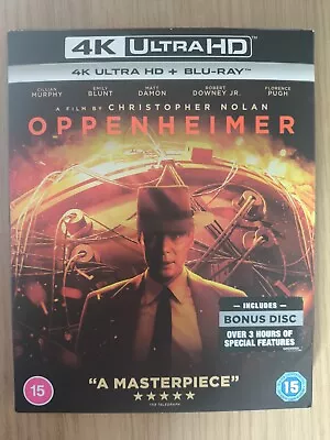 Oppenheimer (4K UHD Blu-ray 2023) • £22