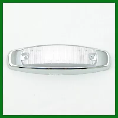 Maxxima Side Marker 12 LED Light M20332RCL Stainless Steel Chrome Red Clear Lens • $12.50