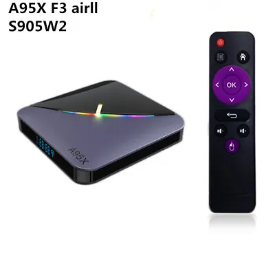 $49.99 • Buy A95X F3 AirII S905w2 Android 11.0 Smart TV Box 4GB+64GB HDMI Media Player TV Box