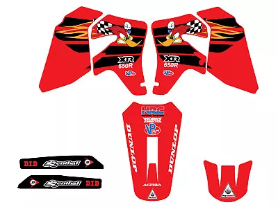 Honda Team 2000-2009 Xr 650 Xr650 650r Xr650r Graphics Kit Decals Mx Stickers • $80.95