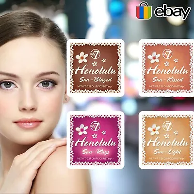 W7 Honolulu Bronzing Powder (New Shades Available) (Choose Your Shade) • £4.99