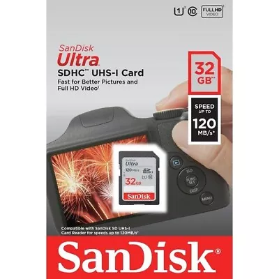 32GB Memory SD HC Card For Panasonic Lumix DMC-FZ38 Digital Camera • £9.50