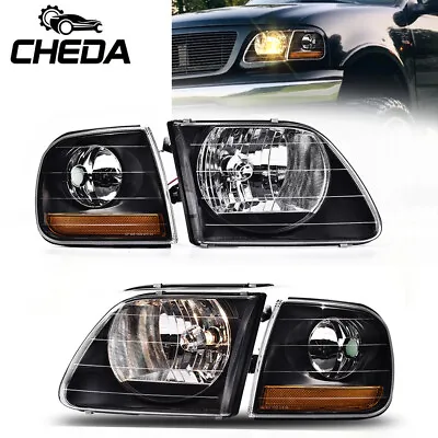 Lightning Style Headlights Corner Parking Lights Fit For F150 Expedition New • $58.40