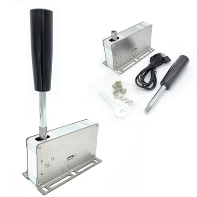 $66.49 • Buy USB Sequential Shifter PC Gearshifter Handbrake For Logitech G27 G25 G29 G920 JB