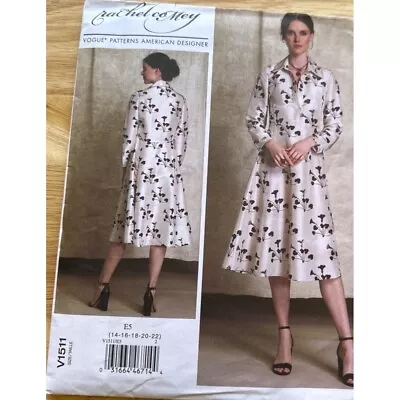 Vogue #V1511  Sewing Pattern Dress Sizes 6 -22  SKU 0253 UNCUT • $21.98