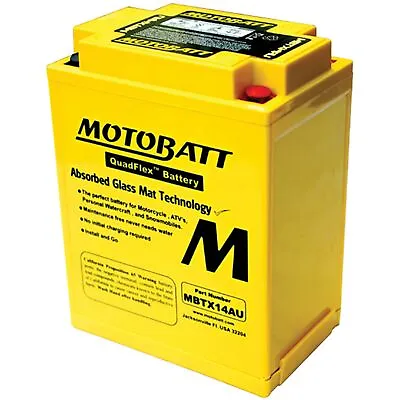 $110.99 • Buy New Motobatt Battery For Honda CB700SC Nighthawk 'S' 700cc 84 85 86 1984 1985